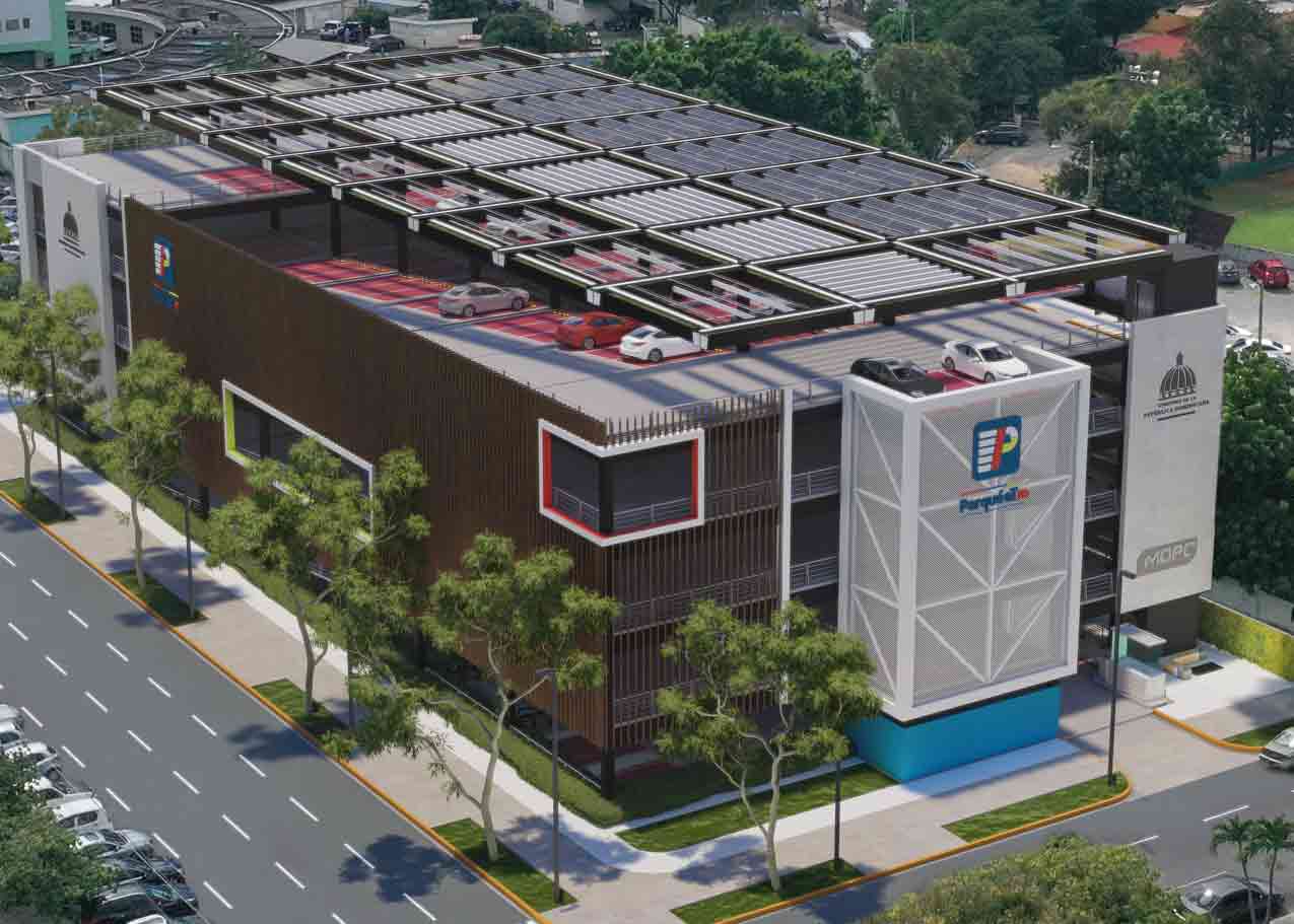 Avanza la Construcción del Parqueo Centro de los Héroes I en Santo Domingo