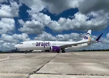 Foto de Avion de Arajet (Fuente: Externa) - DIARIO FINANCIERO