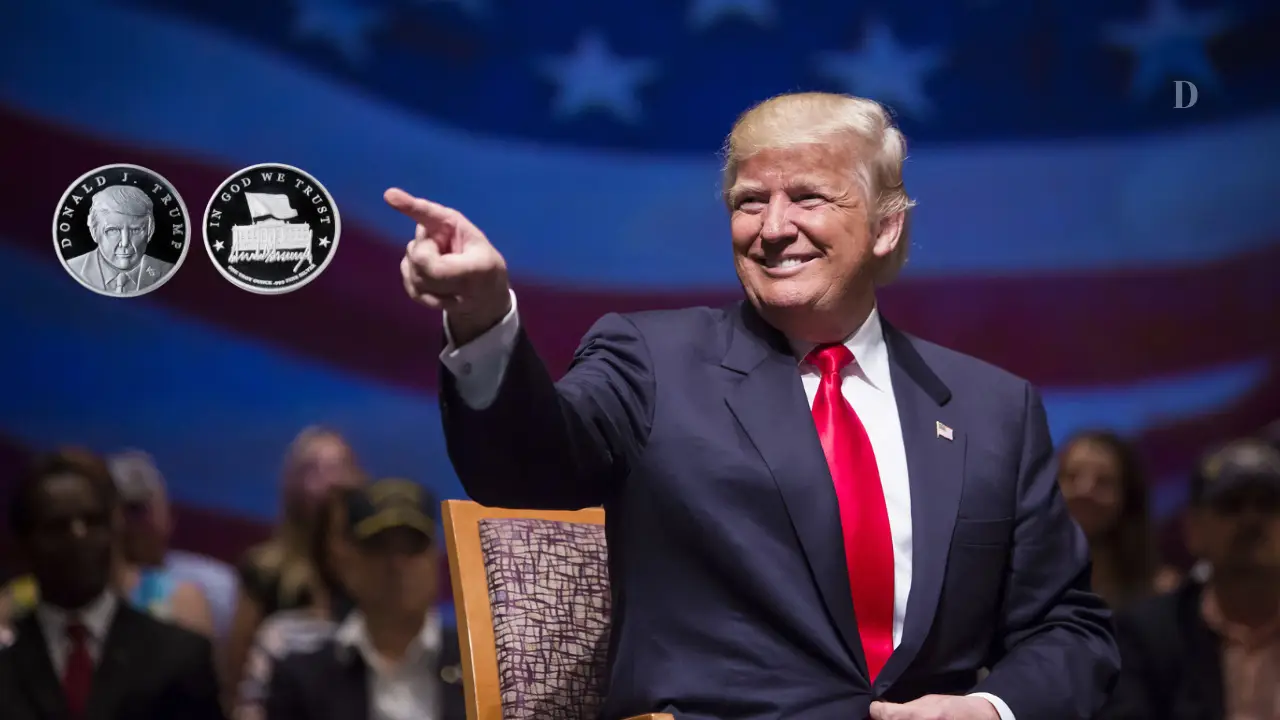 Donald Trump Lanza su Moneda Oficial y Continúa su Campaña Presidencial en Estados Unidos