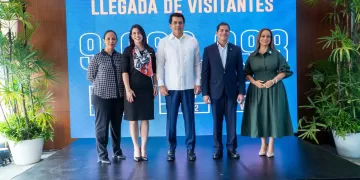 David Collado presentando los números de turismo 2024