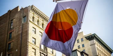 New,York,Ny,Usa-may,19,,2021,A,Flag,Branding / Shutterstock