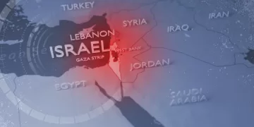 Conflicto entre Israel y Palestina en la Ribera Occidental y la Faja de Gaza.