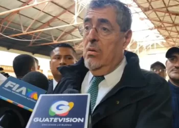 El presidente de Guatemala, Bernardo Arévalo de León