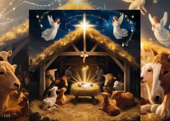 Posada navideña del nacimiento de Jesús