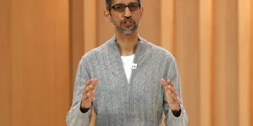 Sundar Pichai, CEO de Google. GETTY IMAGES