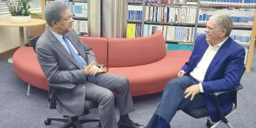 Leonel Fernández y Carlos Amarante Baret