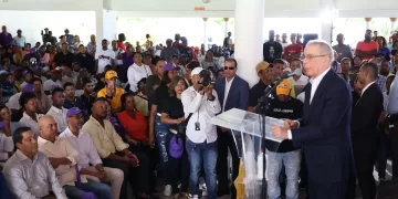 Danilo Medina critica la situación económica y el sistema eléctrico del país. (Fuente: Externa) / DIARIO FINANCIERO