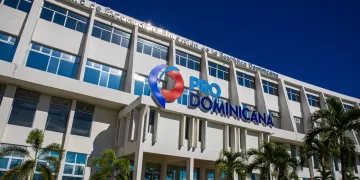 Fachada de edificio de ProDominicana (Fuente: Presidencia) - DIARIO FINANCIERO