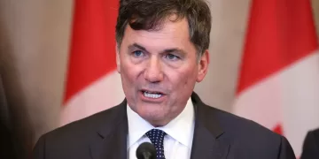 El ministro de Finanzas de Canadá, Dominic LeBlanc