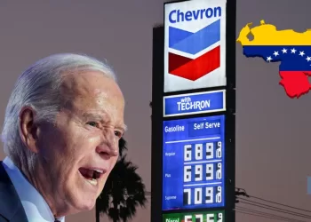 Cover de noticias Biden-Chevron-Venezuela- Diario Financiero fotomontaje