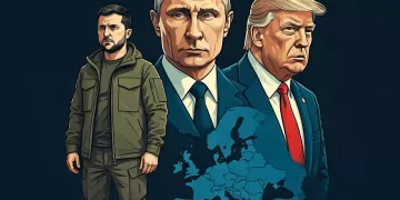 Zelensky,,Putin,,Trump,And,Europe