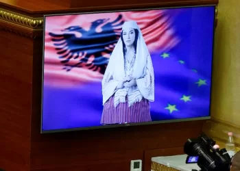 ALBANIA-POLITICS-GOVERNMENT-PARLIAMENT-TECNOLOGY-AI-POLITICS