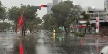 Foto de la W. Churchill el 24 de Octubre ante paso de tormenta Melissa / DF