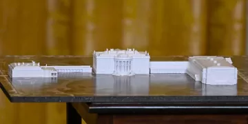 Fondos Privados Financian Construcción de Nuevo Salon de Baile de la Casa Blanca