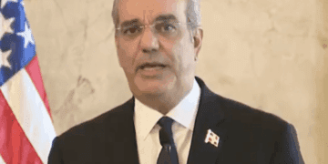 presidente Abinader en rueda de prensa