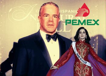 Imagen recreativa sobre escándalo Miss Universo 2025