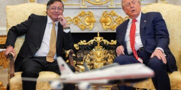 Trump y Petro en el Despacho Oval