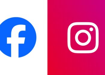 Facebook e Instagram logos