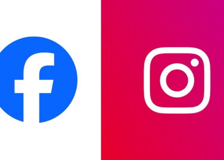 Facebook e Instagram logos