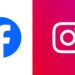 Facebook e Instagram logos