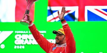 Hamilton Logra Su Primer Podio con Ferrari en el Gran Premio de China
